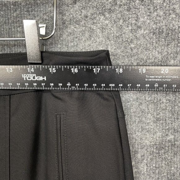 Chicos Pants Womens 2 Ankle Large 12 Black So Slimming Waist Panel‎ Stretch - Picture 6 of 16